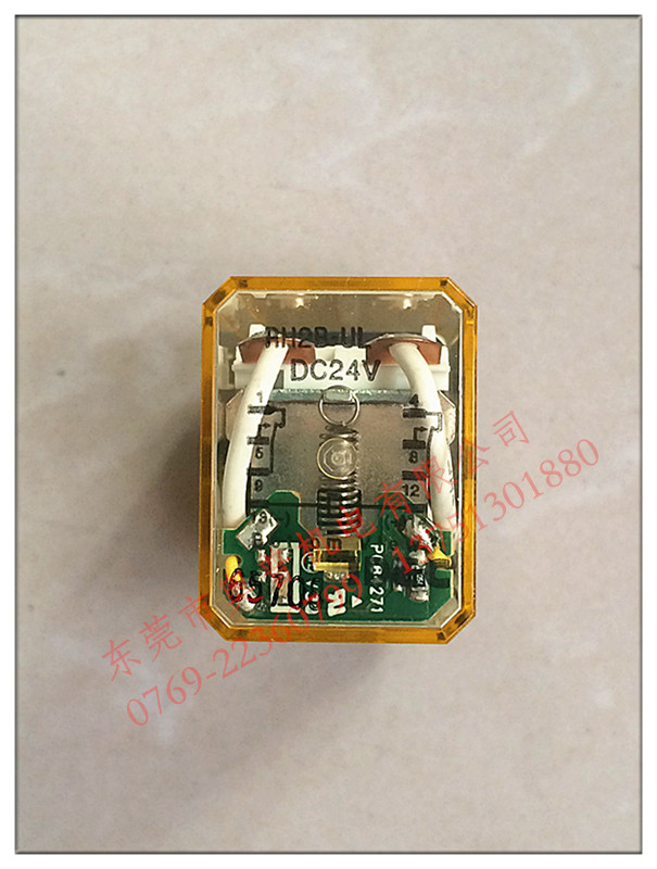 【原裝正品】和泉IDEC 中間繼電器 RH2B-UL-DC24  大8腳 2常開2常閉帶燈